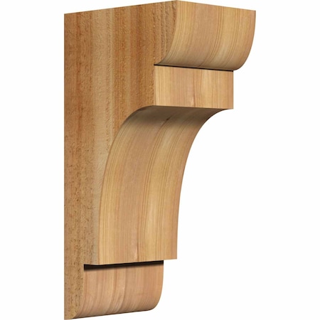 Ekena Millwork New Brighton Rough Sawn Corbel, Western Red Cedar, 6"W x 8"D x 16"H COR06X08X16NEB00RWR